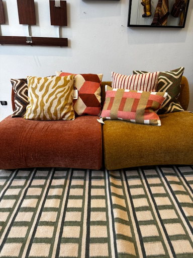 Tapis Dhurry Mysore 100%laine 180x270