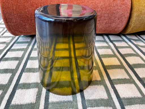 Table d appoint et verre vert side table Kai