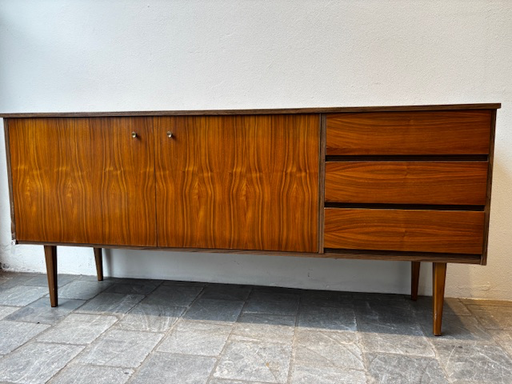 Enfilade boutons chromé brossé 160x40xH72cm