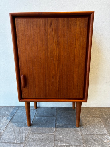 Meuble chevet haut 1 porte danois 51x35xH85,5cm