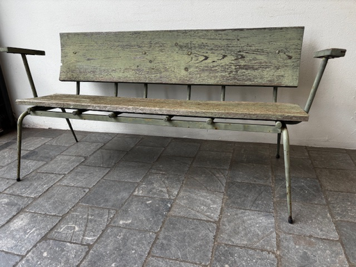 Banc de jardin années 50