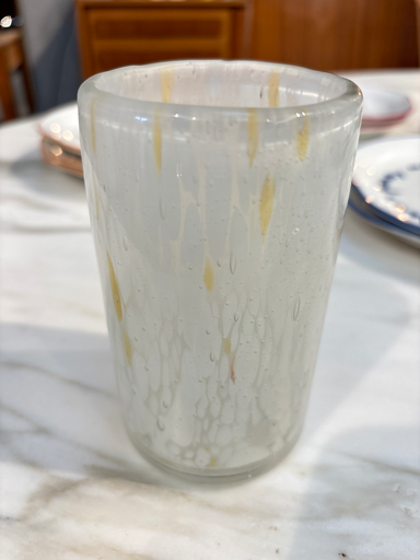 photophore points blanc et brun d7x12