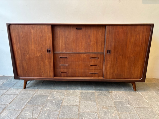 Enfilade buffet étroit danoise 180x45x92(h)