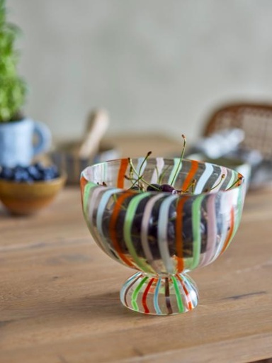 Coupe en Verre Multicolor D17x15(h) Savya