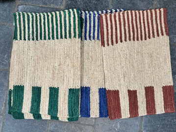 Set de Table en Raphia Crocheté Rectangulaire
