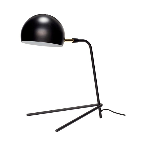 Lampe Noire Abj Boule Tripode 25x35x44